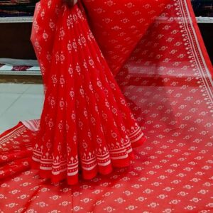 Chanderi Silk Saree with Blouse Set - Elegant Traditional Wear for Women