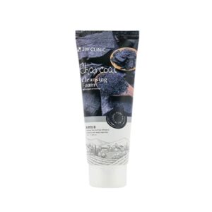 Charcoal Cleansing Foam for Deep Pore Purification by 3W Clinic