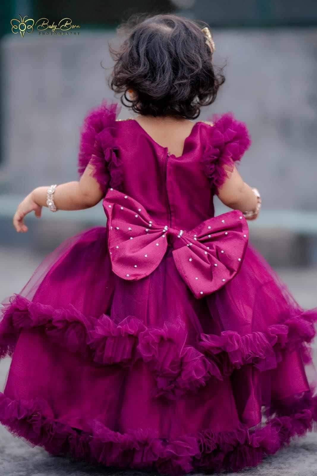 Charming Baby Party Dress - Elegant Floral Design for Special Occasions % Charming Baby Party Dress - Elegant Floral Design for Special Occasions