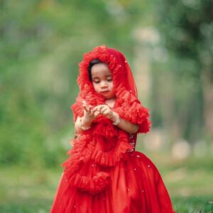 Charming Baby Party Dress in Soft Fabric - Perfect for Special Occasions