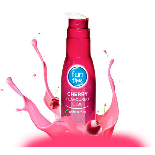 Cherry Water-Based Lubricant Gel - 75ml Fun Time Pleasure Enhancer % Cherry Water-Based Lubricant Gel - 75ml Fun Time Pleasure Enhancer