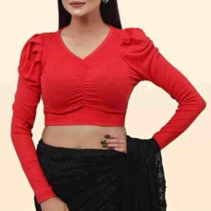 Chic CrosTop Blouse Set – Elegant Women's Fashion Top
