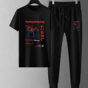 Chic Mash T-Shirt and Trouser Set for Effortless Style