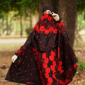 Chic Plaju Khimar Set - Stylish and Elegant Women’s Headscarf Ensemble