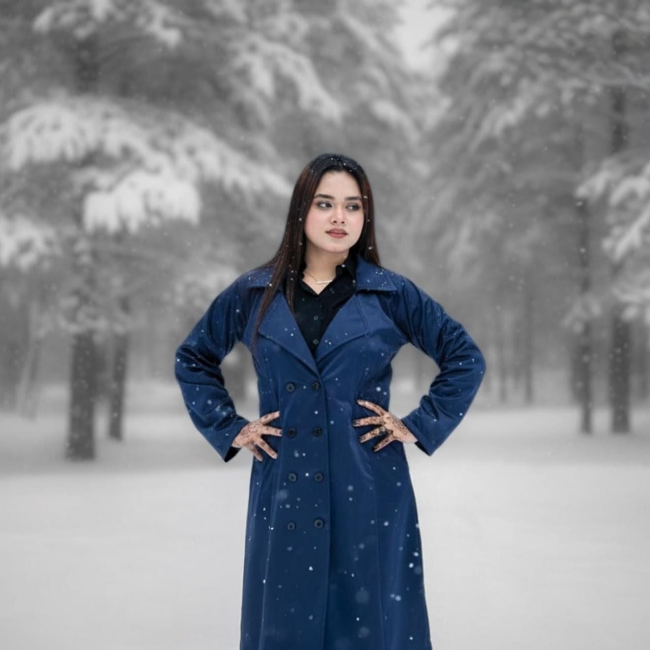 Chic Women's Button-Front Overcoat for Elegant Layering % Chic Women's Button-Front Overcoat for Elegant Layering