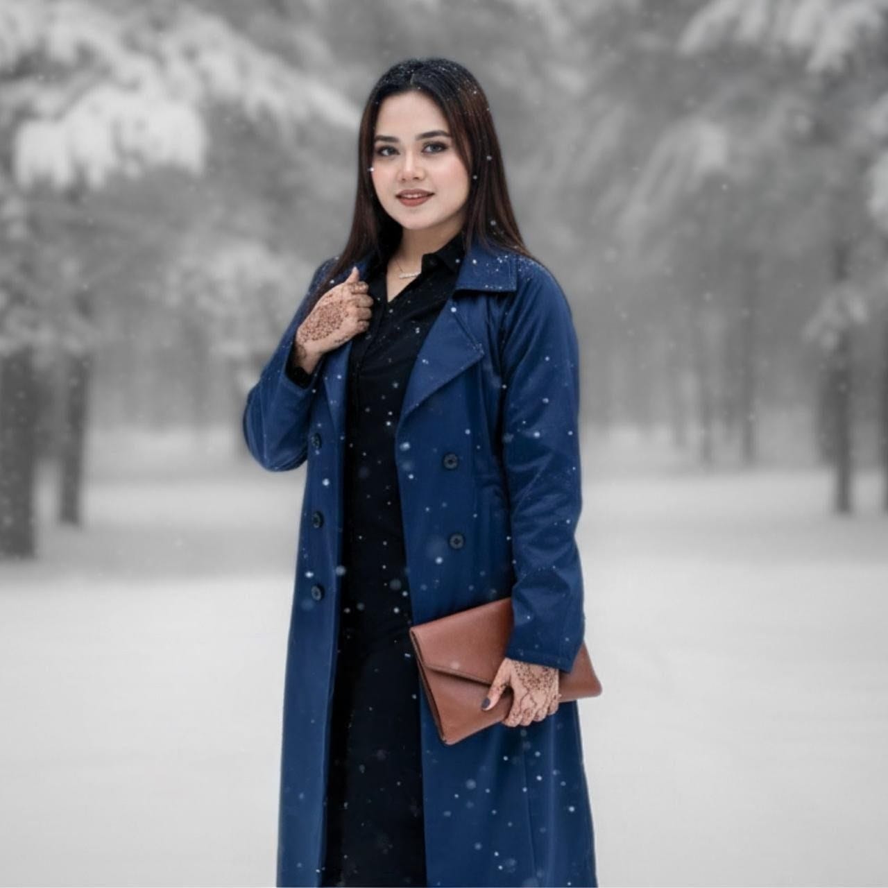 Chic Women's Buttoned Overcoat for Effortless Elegance % Chic Women's Buttoned Overcoat for Effortless Elegance