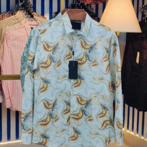 China Floral Print Full-Sleeve Shirts