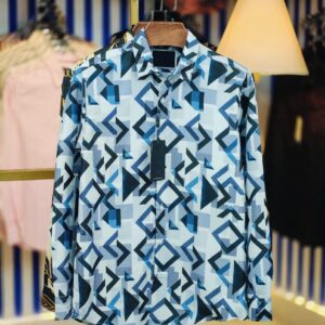 Chinese Floral-Print Full-Sleeve Shirt