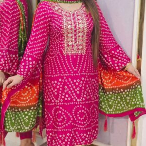 Chunri Boutique 3-Piece Elegant Dress Set for Stylish Women