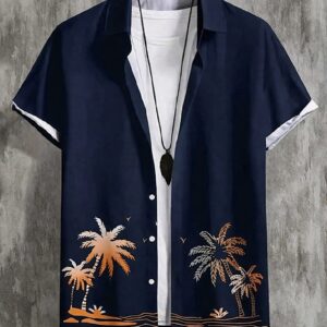 Classic Short-Sleeve Casual Shirt