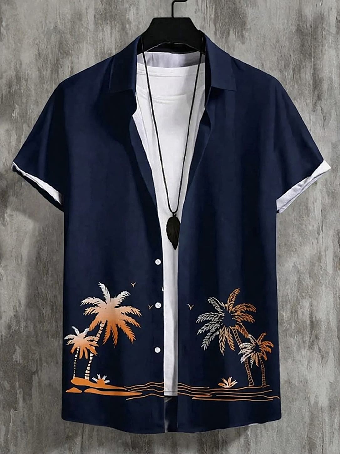 Classic Short-Sleeve Casual Shirt % Classic Short-Sleeve Casual Shirt