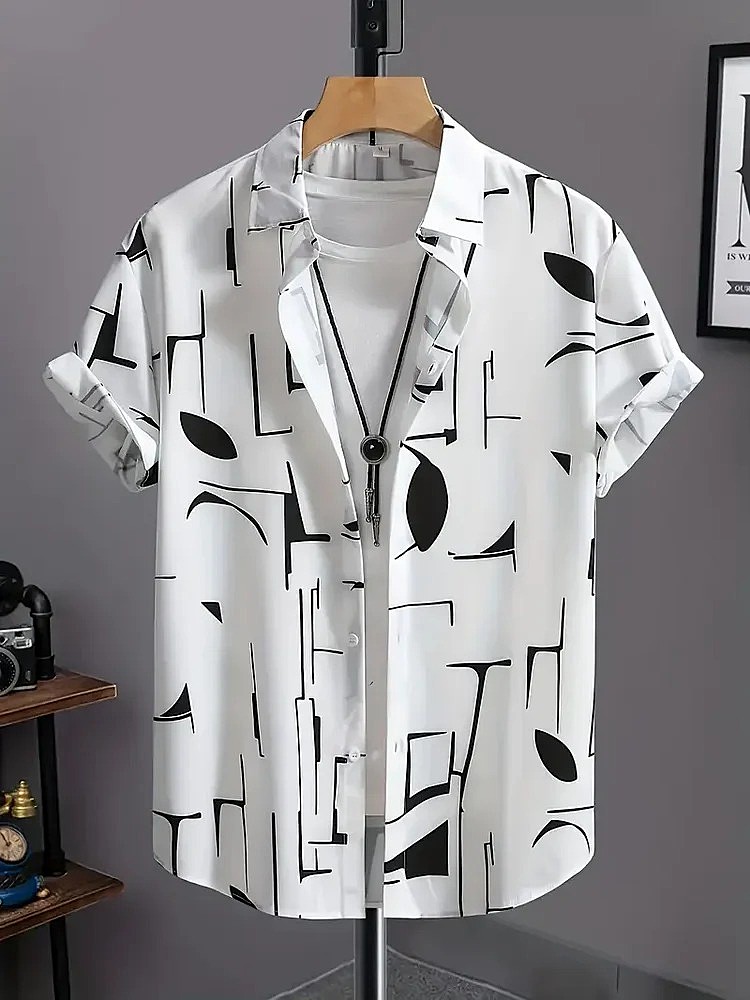 Classic Short-Sleeve Casual Shirt % Classic Short-Sleeve Casual Shirt
