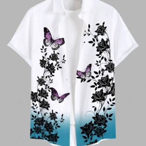 Classic Short-Sleeve Casual Shirt