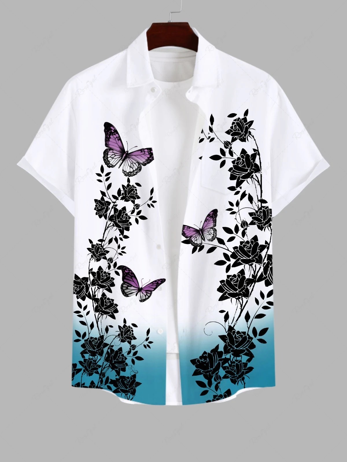 Classic Short-Sleeve Casual Shirt % Classic Short-Sleeve Casual Shirt