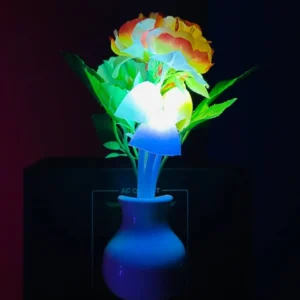Colorful Floral LED Night Light for Soft Ambiance and Relaxation