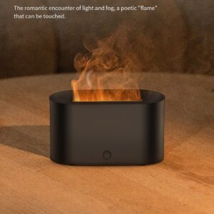 Colorful Gradient Flame Aromatherapy Diffuser and Humidifier for Home