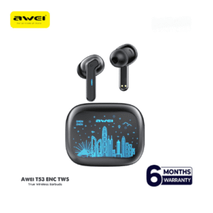 Colorful Light Wireless Earbuds - Awei T53 True Wireless Sound Experience