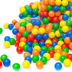 Colorful Plastic Pool Balls Set - 50 Pieces for Fun Water Games