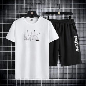 Comfortable Cotton T-Shirt and Shorts Set for Casual Wear