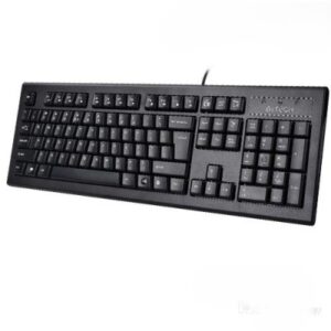 ComfortKey FN Keyboard - A4TECH KRS-82 Ergonomic Design for Enhanced Typing Experience