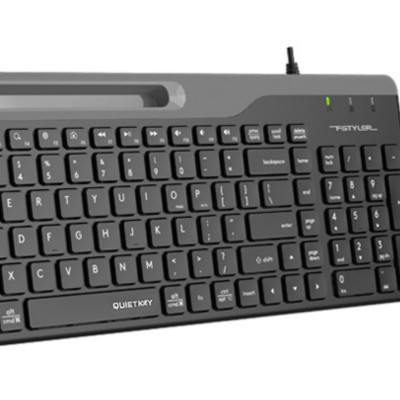 Compact 2-Section A4Tech FK25 Keyboard for Efficient Typing % Compact 2-Section A4Tech FK25 Keyboard for Efficient Typing