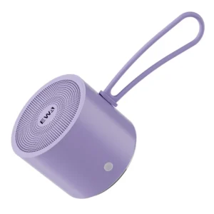Compact 5W Metal Mini Bluetooth Speaker in Purple – EWA A127 Model