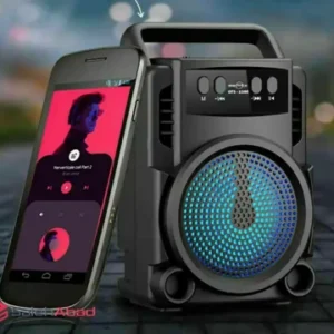 Compact Bluetooth Speaker - 3-Inch Wireless Portable Audio Player with FM & USB