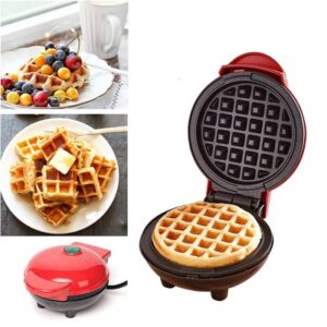 Compact Electric Waffle Maker for Quick and Delicious Breakfasts