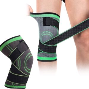 Compression Knee Pads for Patella Support – Elastic Sports Protector Sleeve