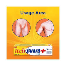 Cooling Menthol Itch Guard Plus Cream 12g - Soothing Relief for Skin Irritations