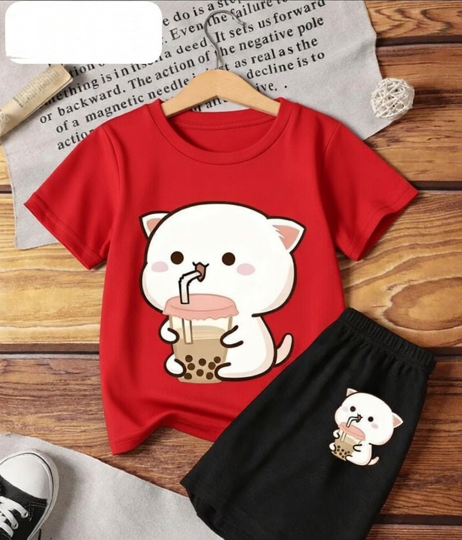 Cotton Baby T-Shirt and Pant Set - Soft, Stylish Outfit for Infants % Cotton Baby T-Shirt and Pant Set - Soft, Stylish Outfit for Infants