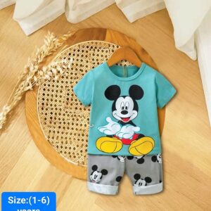 Cotton Baby T-Shirt and Pants Set for Comfortable Everyday Wear