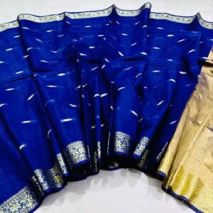 Cotton Blend Saree - Elegant & Comfortable Traditional Wear for Women