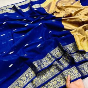 Cotton Blend Saree - Elegant Traditional Ethnic Wear for Every Occasion
