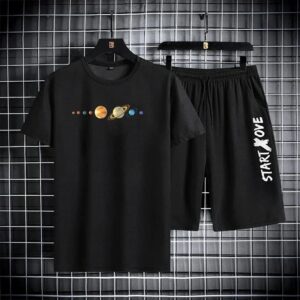 Cotton Mash T-Shirt and Shorts Set for Ultimate Comfort and Style