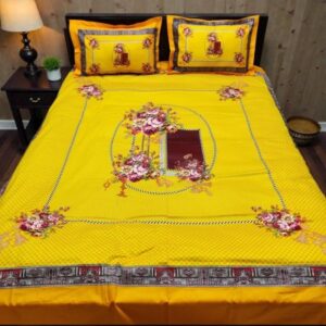 Cotton Panel Bed Sheet - Premium Quality Bedding for Cozy Comfort