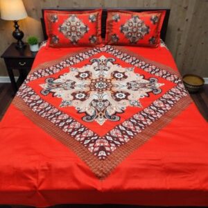 Cotton Panel Bed Sheet – Premium Quality, Soft and Stylish Bedding
