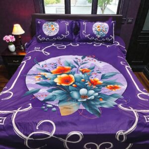 Cotton Panel Bed Sheet Set - Soft, Stylish, and Durable Bedding