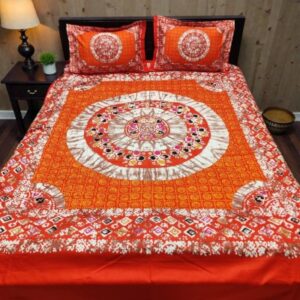 Cotton Panel Bed Sheet - Stylish and Comfortable Bedding Essentials