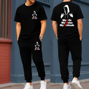 Cotton T-Shirt and Trouser Combo Set - Premium Quality for Everyday Comfort