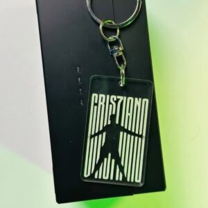 Cristiano Ronaldo Acrylic Keyring – Premium Sports Fan Accessory