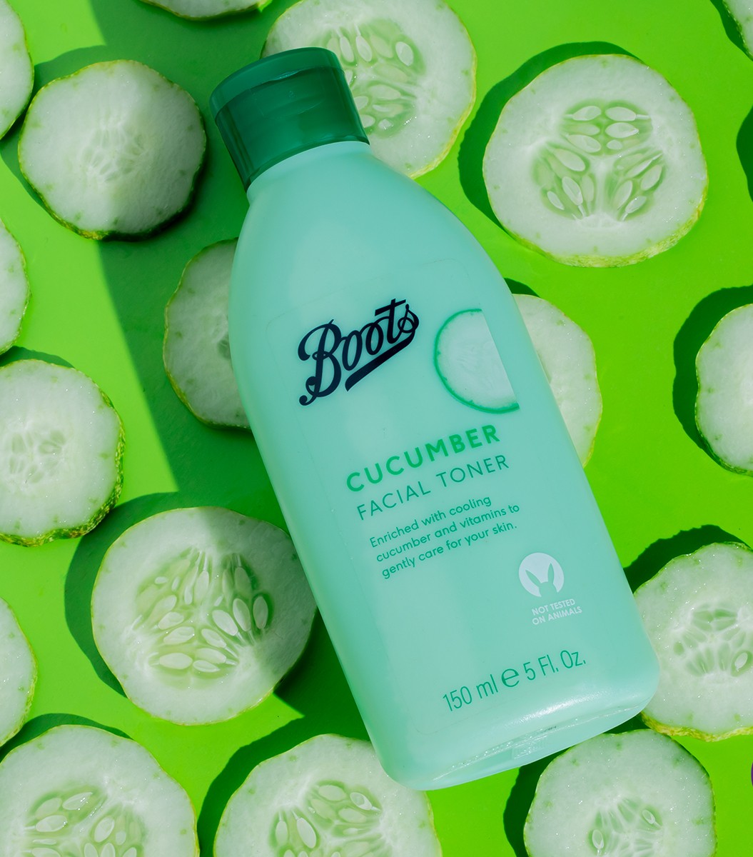 Cucumber Facial Toner 150ml - Refreshing Skin Hydration & Purification % Cucumber Facial Toner 150ml - Refreshing Skin Hydration & Purification