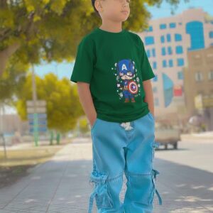 Denim Pant and T-Shirt Set for Boys - Stylish Casual Outfit