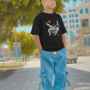 Denim Pants and T-Shirt Set for Boys – Stylish Everyday Outfit