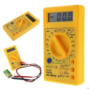 Digital Multimeter DT830 - LCD Voltage, Current & Resistance Tester
