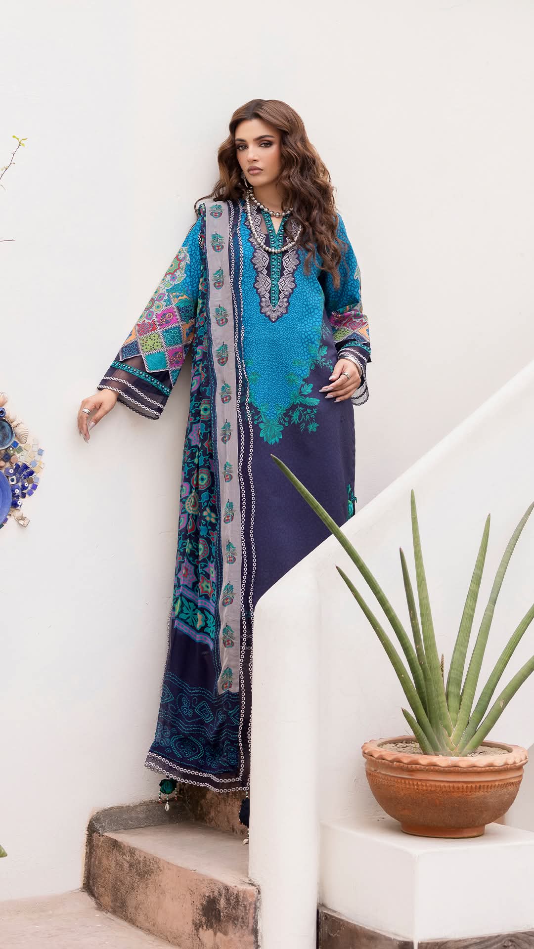 Digital Print 3-Piece Set – Stylish and Versatile Outfit Collection % Digital Print 3-Piece Set – Stylish and Versatile Home Decor Collection