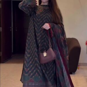 Digital Print Three-Piece Set - Stylish and Versatile Fashion Ensemble