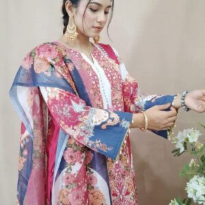 Digital Printed 3-Piece Set - Stylish Home Décor Collection