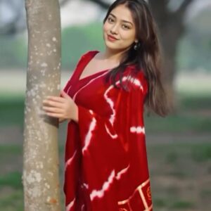 Digital Printed Saree with Blouse Piece - Elegant Ethnic Wear for Women