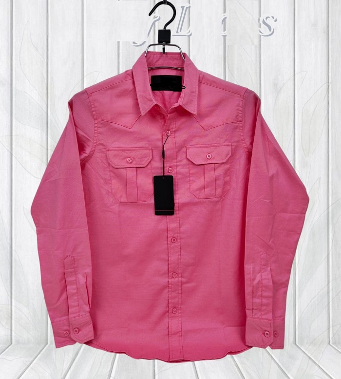Double Pocket Premium Lap Seam Shirt for Effortless Style % Double Pocket Premium Lap Seam Shirt for Effortless Style